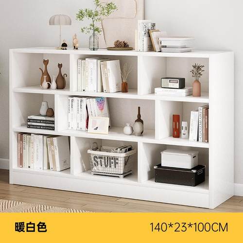 家用书柜收书架置物架幼儿园书包柜客厅格柜子物407纳柜储靠墙置