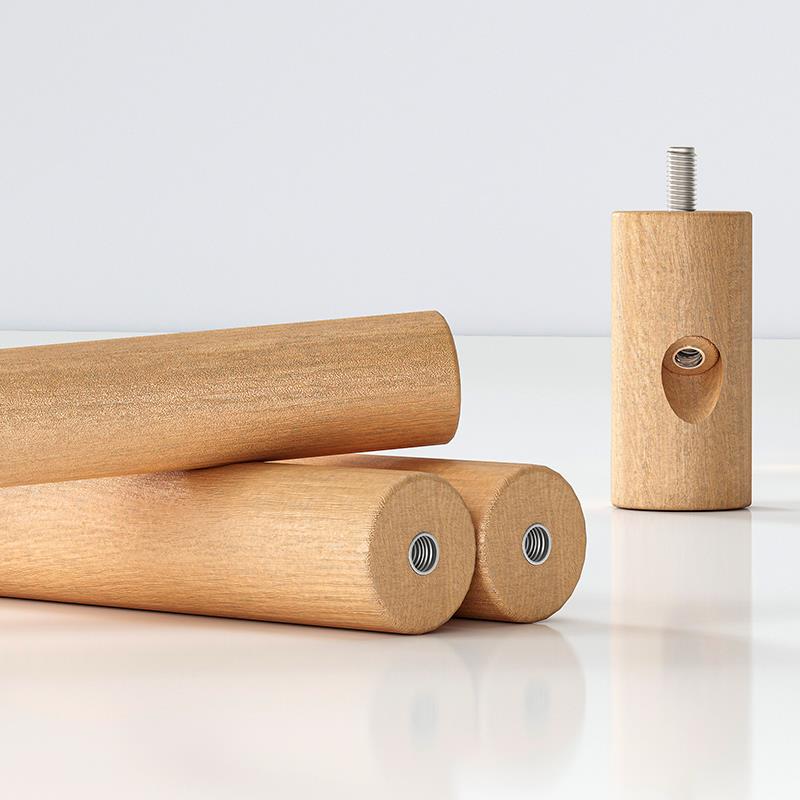 实木衣架TThxzhmr落地衣帽杆架卧室家用衣挂架易立式挂衣简网红玄