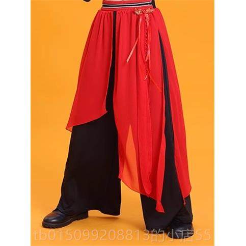 正品新童星童女童唱同古风舞酷蹈民潮流套族装款爵士酷中式表演服