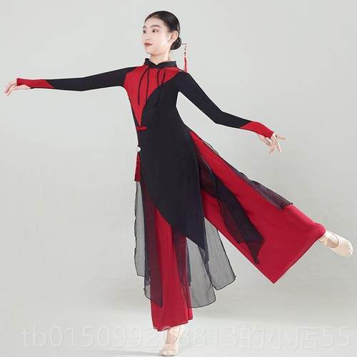 正品女童古典表演服、新中国风旗袍、破舞阵服、舞儿童项仪炼、礼