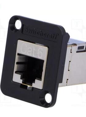SWITCHCRAFT EHRJ45P6S EHRJ45P6 耦合器; EH; Cat: 6; 屏蔽;