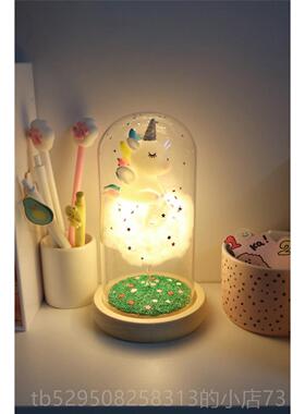 高档王Y子小灯DI圣诞夜小手工礼物少女心闺蜜生日母亲节520永生花