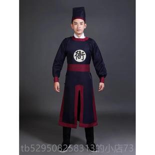高档捕少年衙役服装儿古装明朝御衙前侍卫门官差官兵武松快表演出