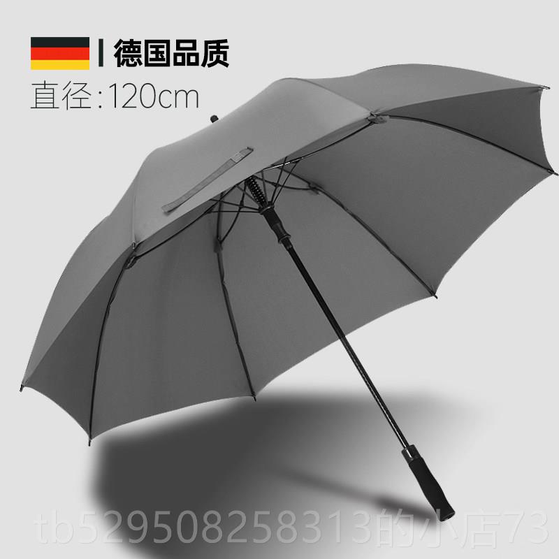 高档抗雨风伞结实耐用超大号加固加柄厚长雨伞学生上学专用初中高图片