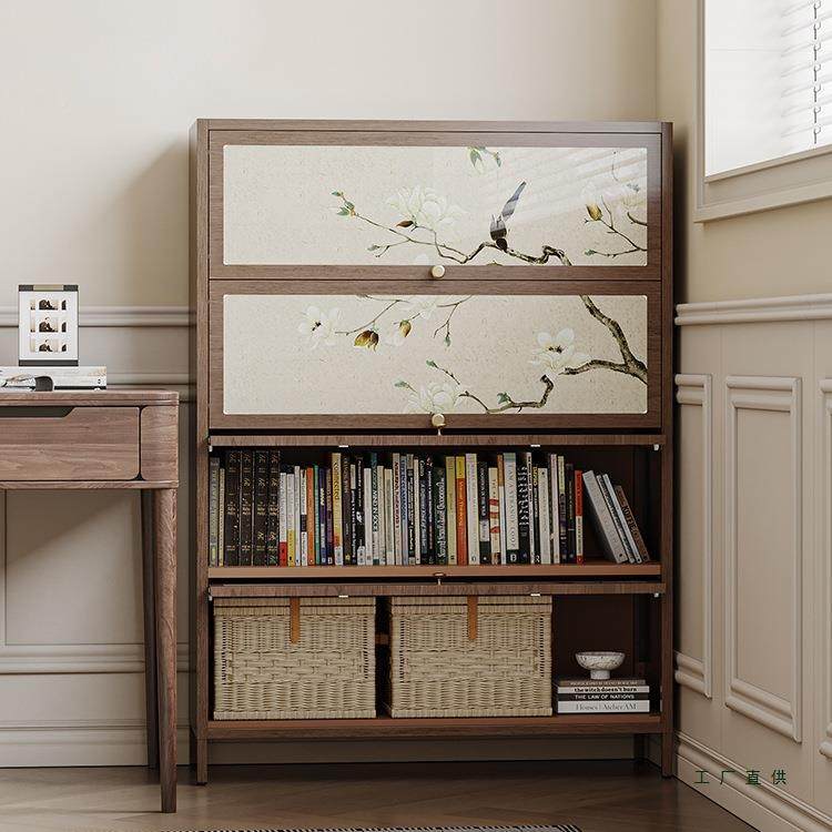 宜搭家书书房柜中JGN古风成居品柜子带门储物柜仿玻璃展示门柜收,鲜花速递/花卉仿真/绿植园艺,其它园艺用品,淘宝优惠券,粉丝福利购,淘宝优惠卷