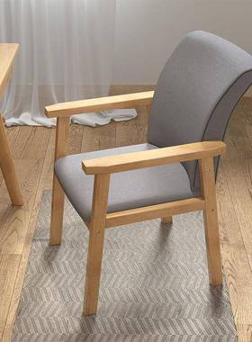 椅子靠背实椅木书桌椅电脑童用简MYQ家约学生儿学习椅写字办公椅