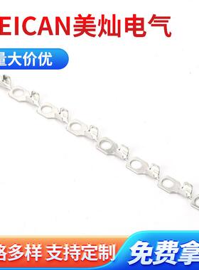 SC10-8窥口接铜接线端窥口短铜鼻铜接头子线耳国标镀锡GMZ子连器