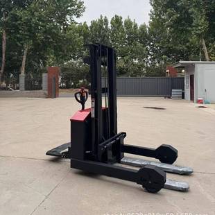 小型电动车1吨全电动堆高429车站架堆叉垛升降卸搬运车2吨升高装