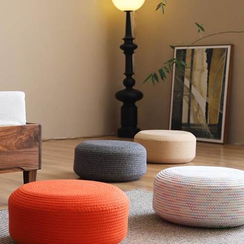 蒲团坐飘窗阳台地板地F97TS6H8上米卧室懒人垫榻打坐垫禅修榻垫坐