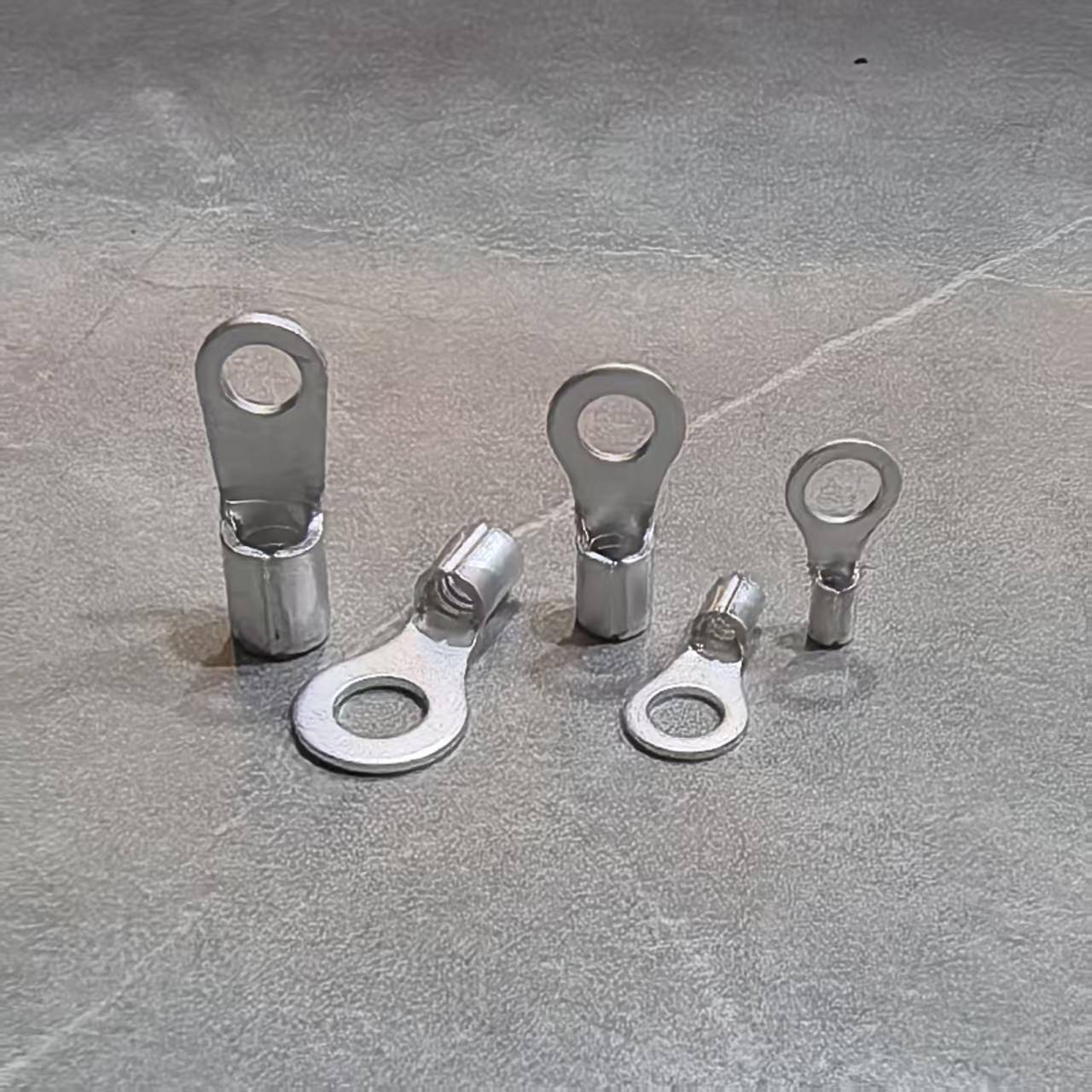 RNB紫铜焊口冷接线OT裸端头电线连接铜鼻子线线耳1端器子压导OT型