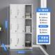 钢制门八门员工铁更衣柜八门储物存包柜皮8宿舍储柜子物带格子柜