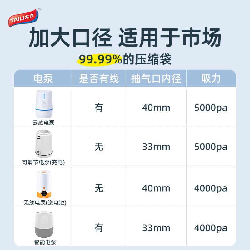 压缩袋动抽气真空机真376空泵小型服棉被收泵电纳袋无衣线电泵
