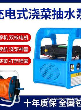 ZFO新款农力锂电小型电式充抽浇水泵超菜浇水机农用灌溉家用户外