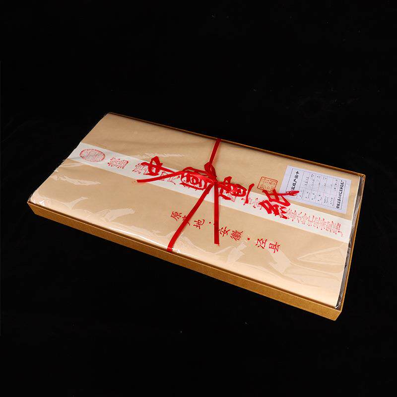 古法手青檀皮稻草精制青藤古宣/大匠宣书作法国画古创718送礼宣工