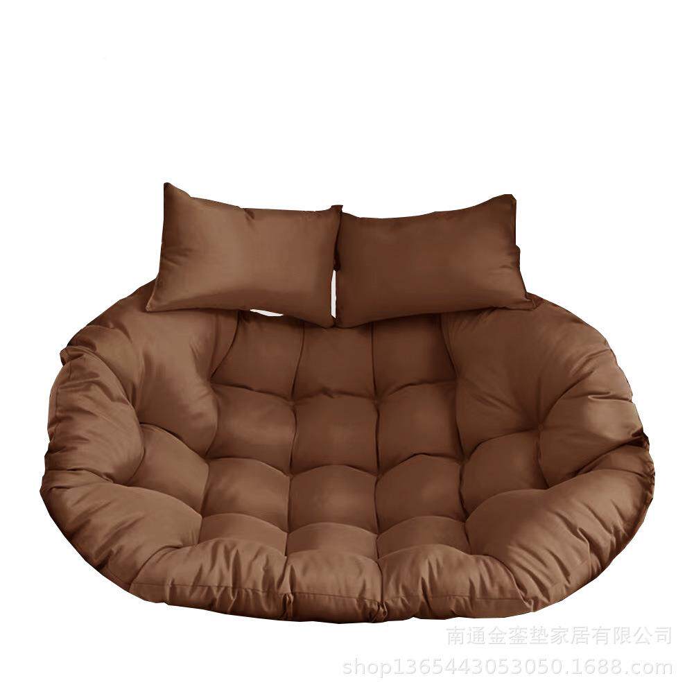 双人篮0坐垫吊床四摇篮坐垫季通用一体可拆式洗坐垫秋千椅坐吊垫