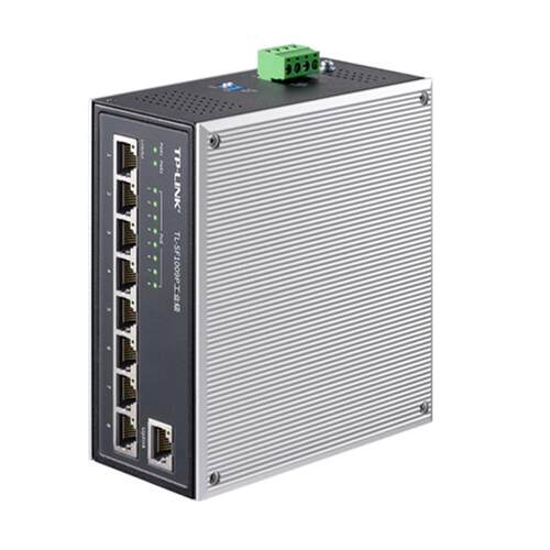 普联0TP-LTL-SF100INKTL-SF109P工业级8口换百兆POE工业网络交机t