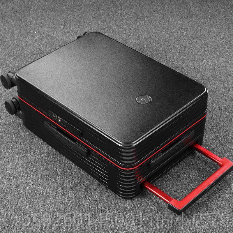 高档日系宽铝框拉杆行李箱登机箱男女20/24行/26/28寸拉箱杆密码