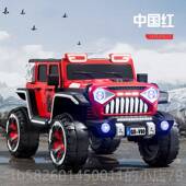 高档新款 野儿童电礼动宝车可坐人四轮越汽车玩具车遥控童车男宝周