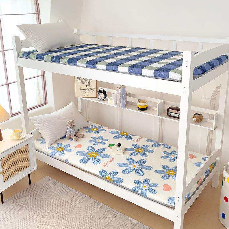 学生宿舍上下铺单人床垫双人加厚床护垫可折叠软垫0.9/1.2/1.5米