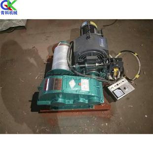 电动卷扬机卷绕绳索机垂直钢丝绳小型牵引吊机物料拖拽电动绞磨机