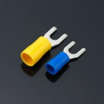 国标紫铜叉型预绝缘端头SV1.25/2/3.5/5.5-3.27/4/5/6冷压端子