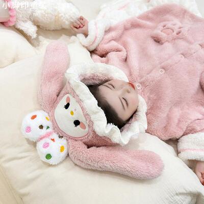 2025新款儿童珊瑚绒保暖睡袍