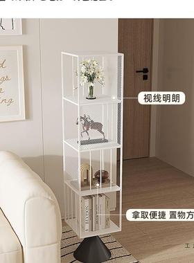客厅架地置物ZVO架儿童转角简易卧室电视旁小落柜书铁艺玩具书收