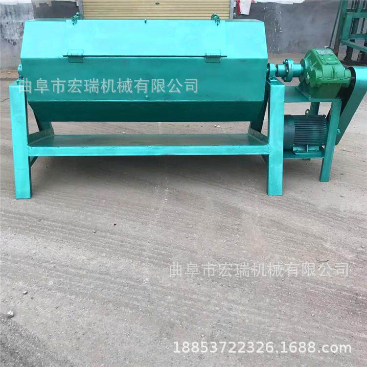 铝型材模具去棱角打磨铁件滚筒式抛DUJ光除锈机机筒滚打式磨机