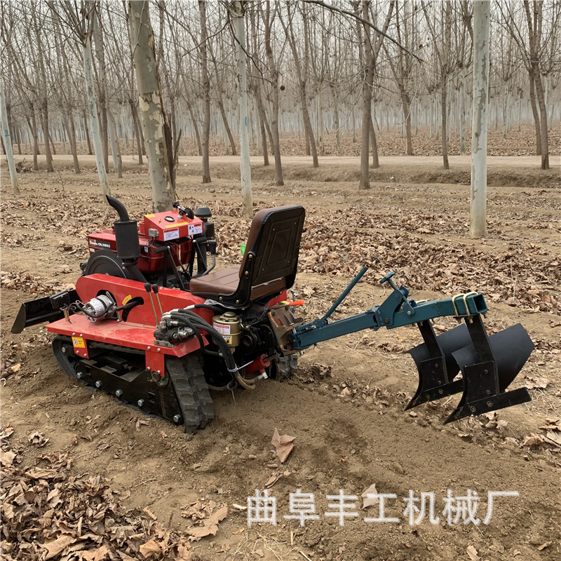丘陵地小型履带水旱两用微耕机