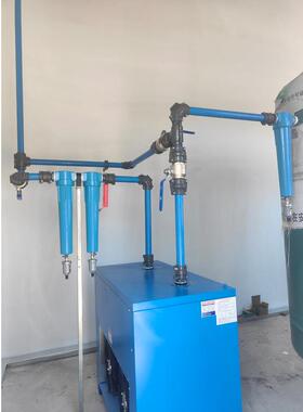 快苏州合金管道蓝色铝合金管装铝道压DN15-DN5缩空气铝合金管管道