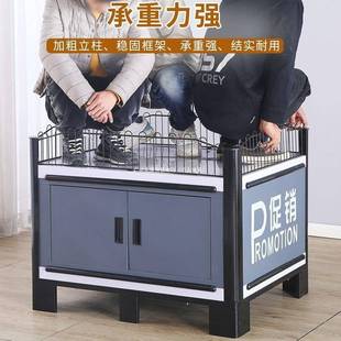 超市促销 展示中货架展示台架销水果地推正方982形岛柜加油站促车