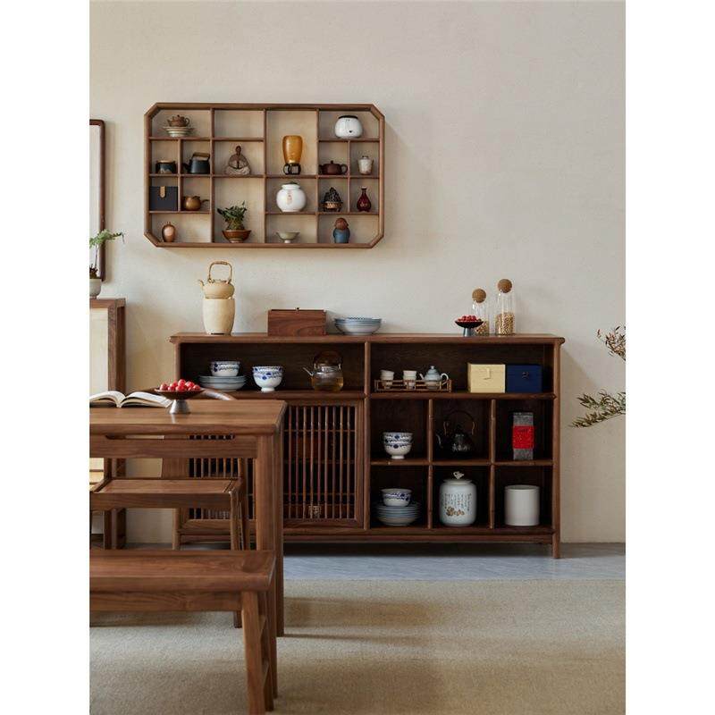新中式实木边柜茶边柜黑桃胡木储物柜玄关柜学DOR宋氏美餐矮柜茶,鲜花速递/花卉仿真/绿植园艺,其它园艺用品,淘宝优惠券,粉丝福利购,淘宝优惠卷