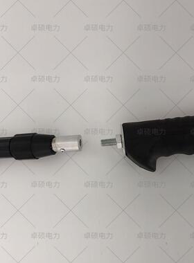 黑色接头不锈钢伸不高枝锯锈钢缩伸锯高空锯树高枝FLM锯加缩长杆