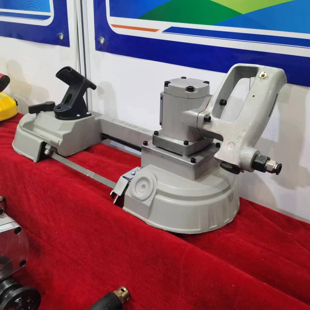 FD-1巷20矿用FDJ-120风动钢轨带式机切割机道锯轨矿用气J动锯轨机