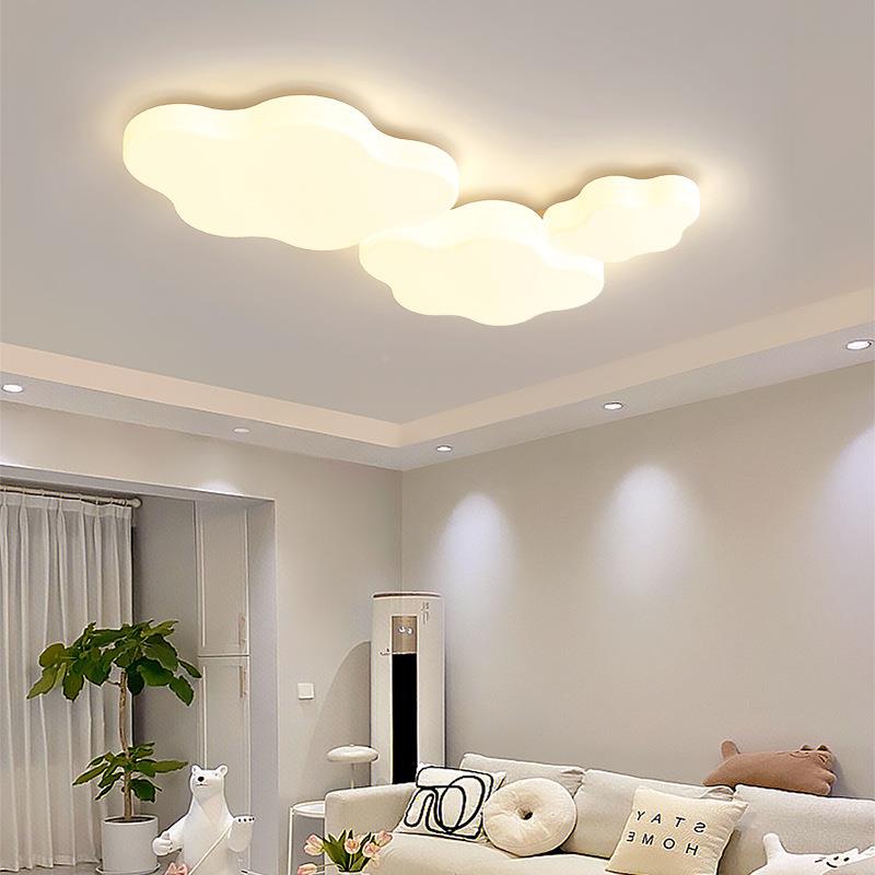 奶风客厅DNS-X-01油主灯0云朵吸顶灯全光谱显现代简约225年高新款