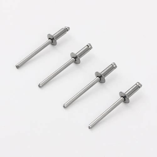 I8SO15983不30头4锈钢抽芯PWV铆钉GB1261全不锈钢开口型平圆拉铆