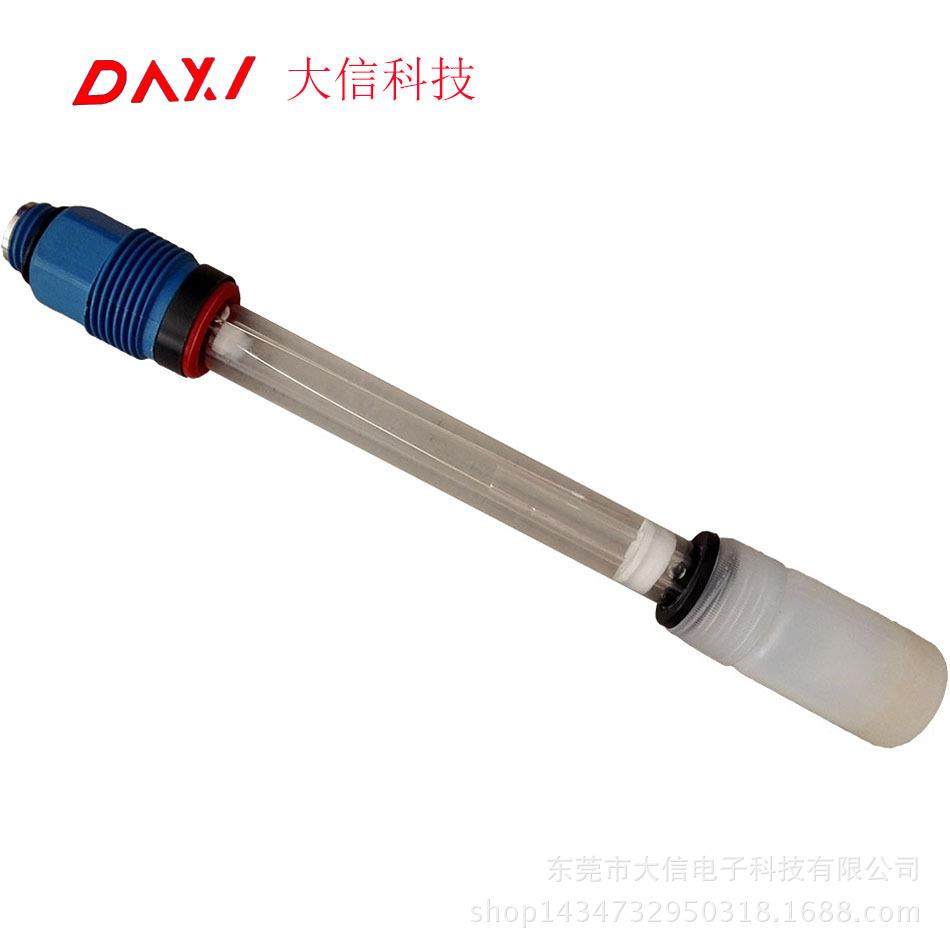 DX-100F工业在线纯水E+Hph玻璃球泡电极PH传感器PH探头