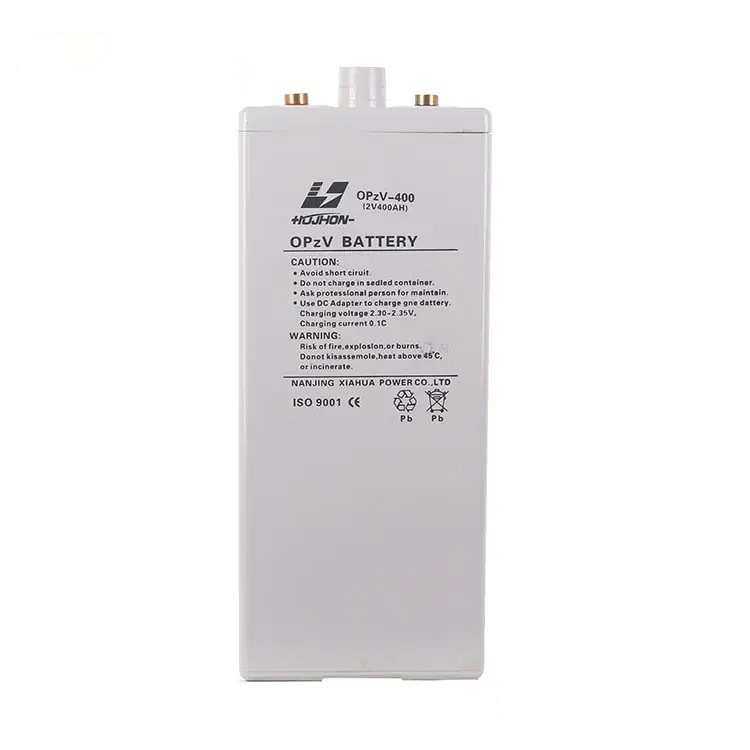 管式胶体蓄电池OPzV 2V 400AH 光伏储能电池基站备用电源汇众电池