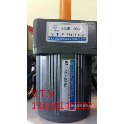 上海V.T.V电机 微特微定速马达YN80-30/80JB6G10