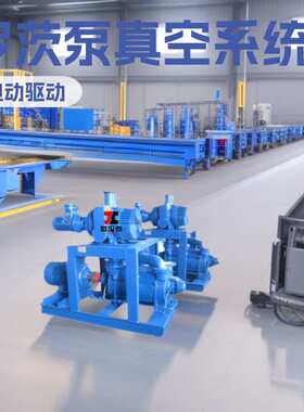 JZJ2B300-4.2.1真空机组ZJP300+70+30罗茨泵2BV5110水环真空系统