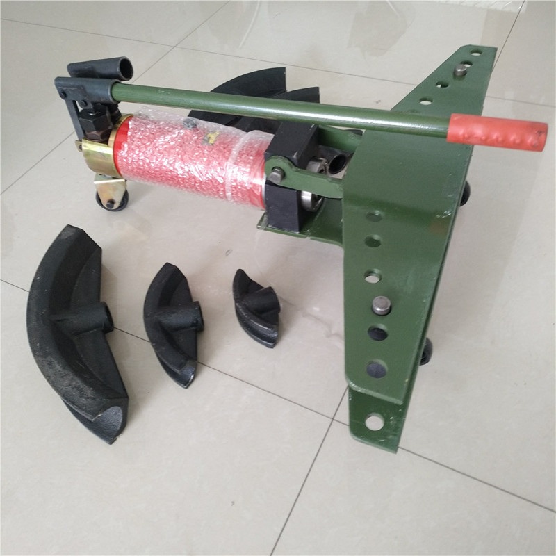 SWG-4D整体式手动液压弯管机铁管弯管器 镀锌管手动弯曲机含模具