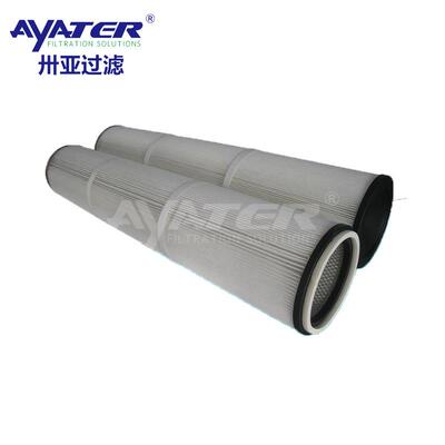 卅替亚过滤代花板滤筒1孔59*1HXO500顶式除尘滤筒厂家直仓供