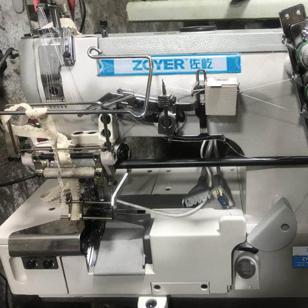 ZY50头0-05DCB大方3针5线驱直绷缝机上花边松紧带坎车ZY500-05工