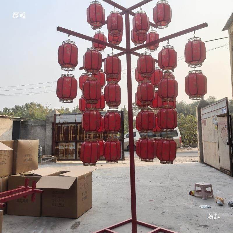 婚庆道具中新式款立体灯笼礼汉唐置路引宫灯屏婚风布t$*&ylol摆件