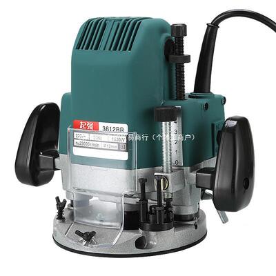 大功率木工雕刻机开槽机多功能修边大木锣机开机孔锁MSD开榫工具