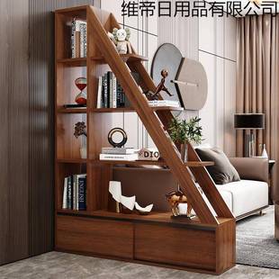 客厅门隔进743断展示置物架书架架装 花饰架书柜沙发玄关厅门落地