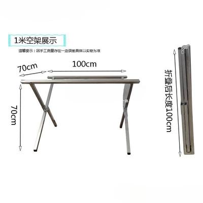 地摊子摆货架夜市架摆架摊架便携折叠货架可357伸缩服装展示摆工