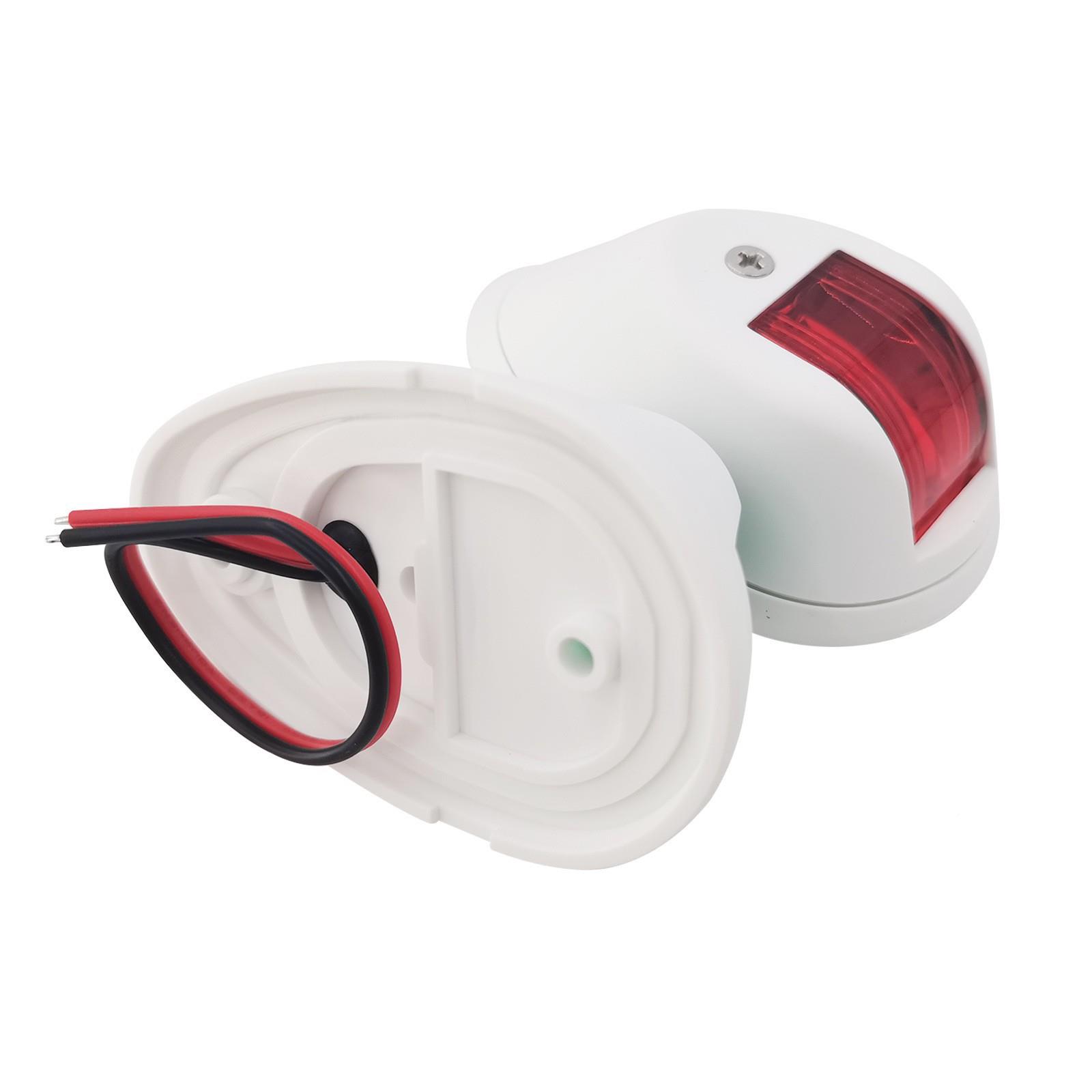 白色2左右舷灯12-4VLD小艇用航行E灯船舶五游艇用金配件L91.5*59*