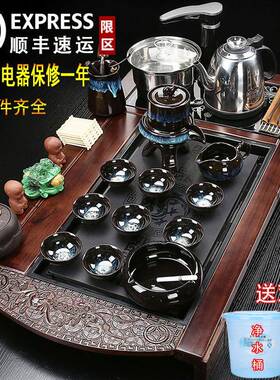 茶具套装家用客厅自上水水一体动功夫泡茶台一全整F99MJM89套烧壶