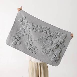 家用大门口入0户地垫简进约玄门关垫门卧室地垫阳台除尘簇绒脚垫6